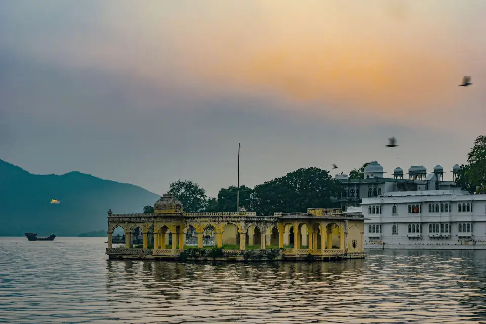 Jag Mandir island palace on Lake Pichola, Udaipur